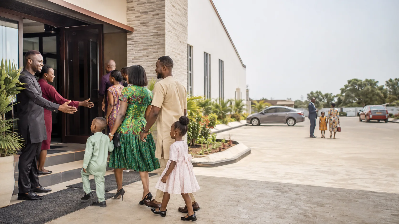 Nigerian church community at GECCI